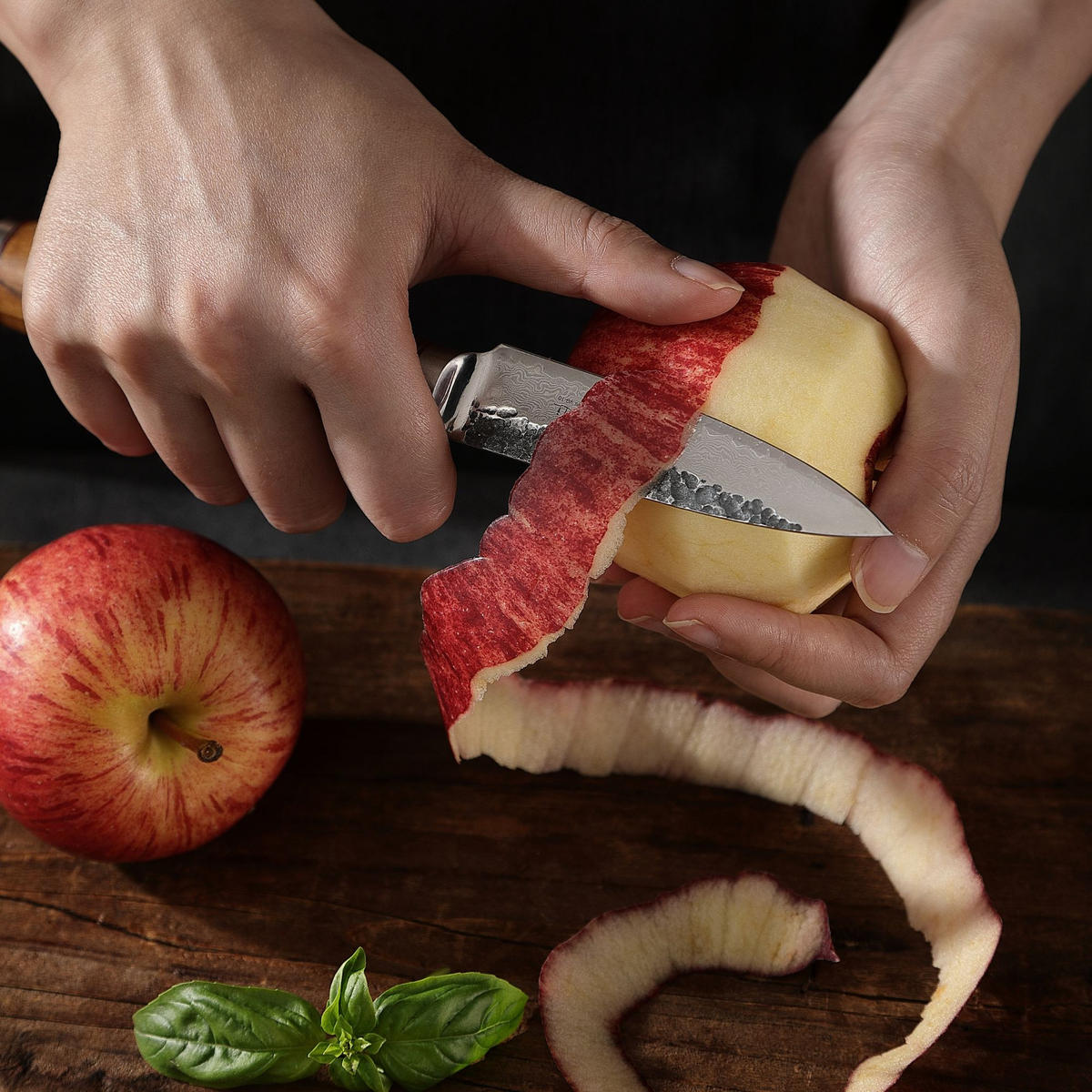 OFFICEMESSER 9 cm - Braun, Holz/Metall (21cm) - Wakoli