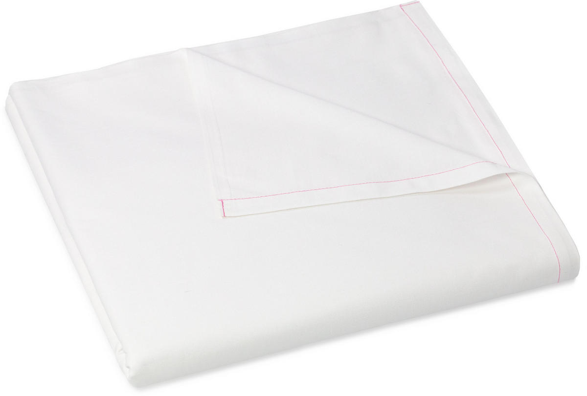 BETTLAKEN, 320x330 cm, 80% Baumwolle, 20% Polyester, Weiß - Weiß, Naturmaterialien (320/330cm) - Zollner