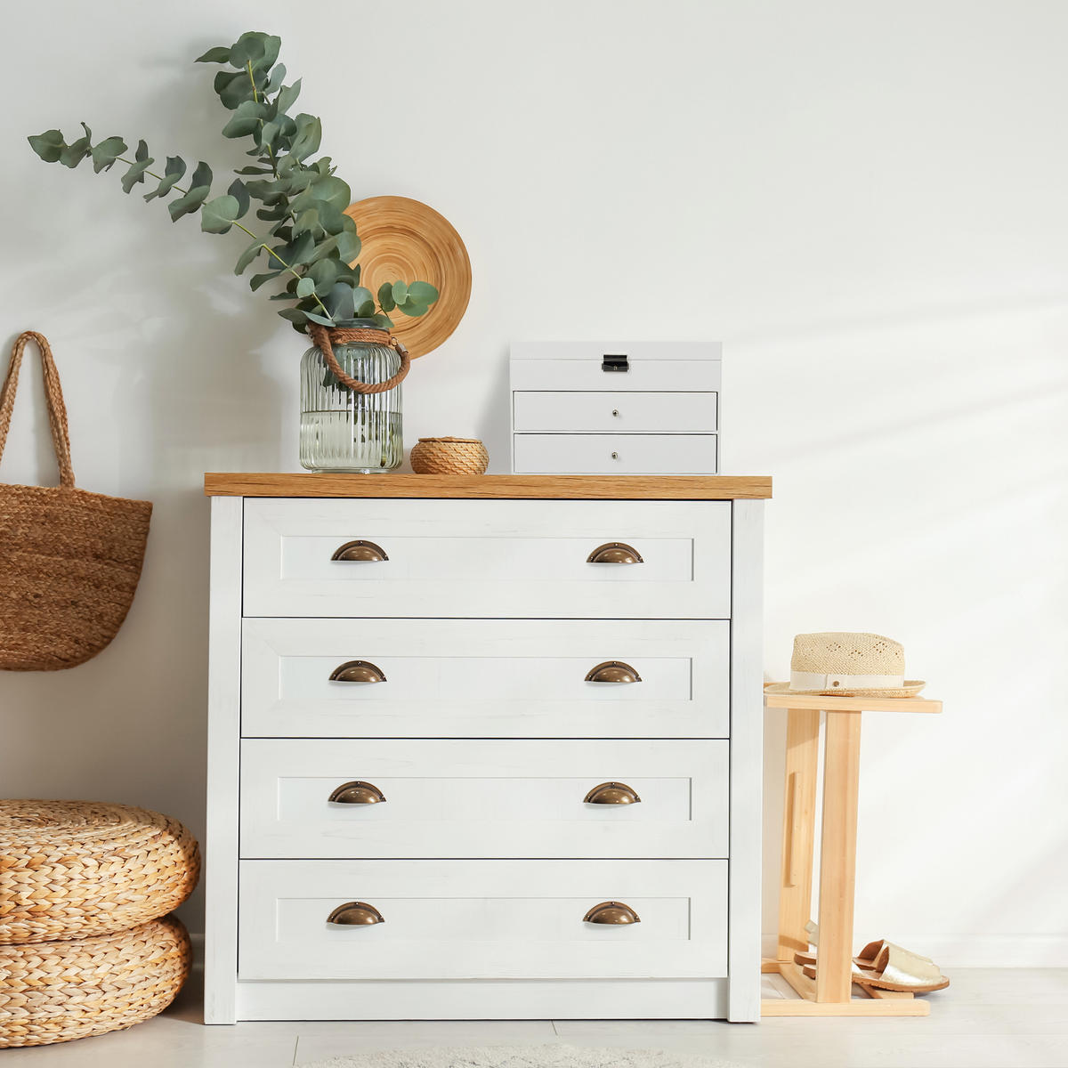 BRILLENBOX - Multicolor, Glas/Kunststoff (33.5/22.5/19cm) - Relaxdays