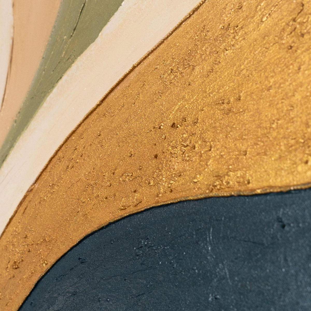 GEMÄLDE Echo des Windes Schattenfugenrahmen Eichefarben 120x80 cm - Eichefarben, Holz (120/80cm) - YS-art gallery