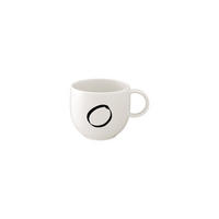 KAFFEEBECHER Letters weiß 330 ml - Weiß, Keramik (0.33L) - Villeroy & Boch