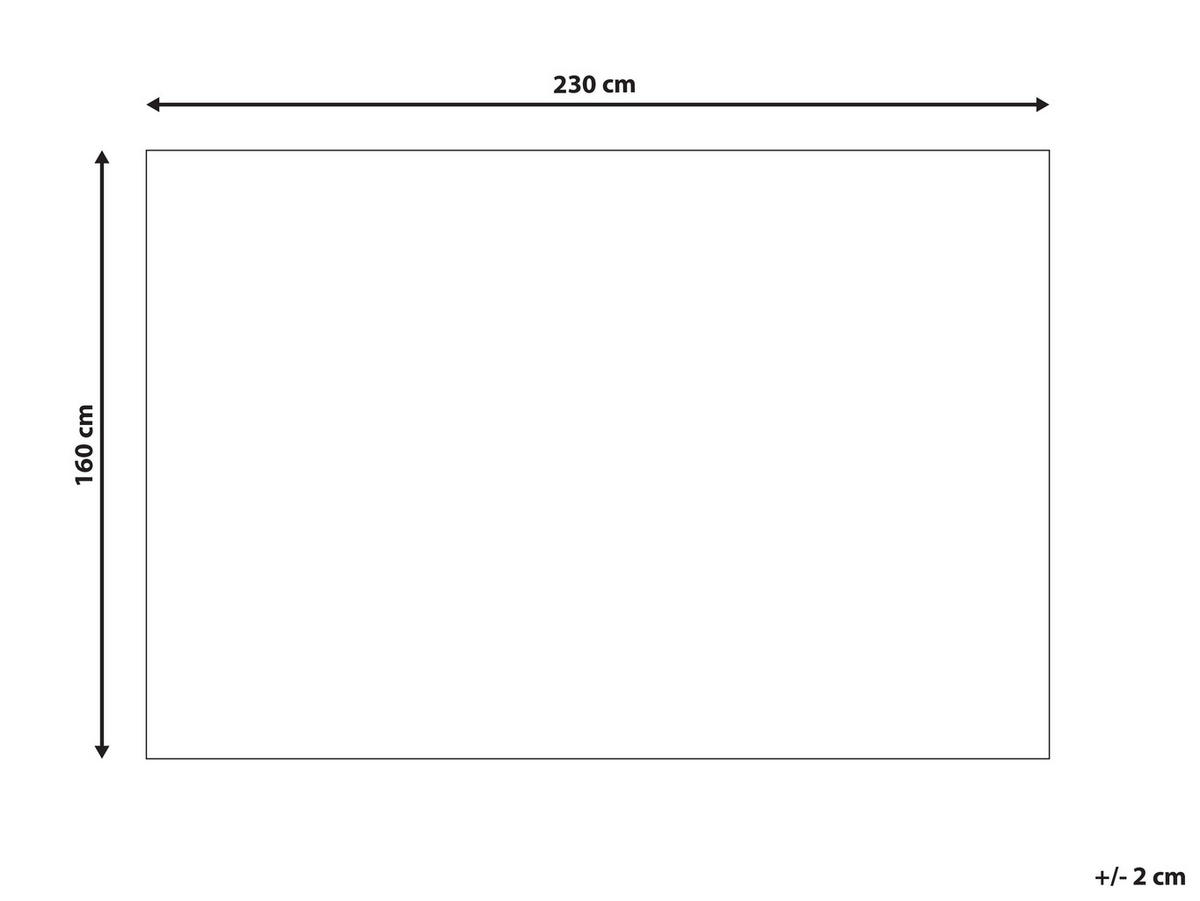 TEPPICH geflochten Ariba 300/200 cm - Grau, Naturmaterialen (200/300cm) - Beliani