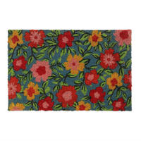 FUSSMATTE - Multicolor, Kunststoff/Textil (50/40cm) - Relaxdays