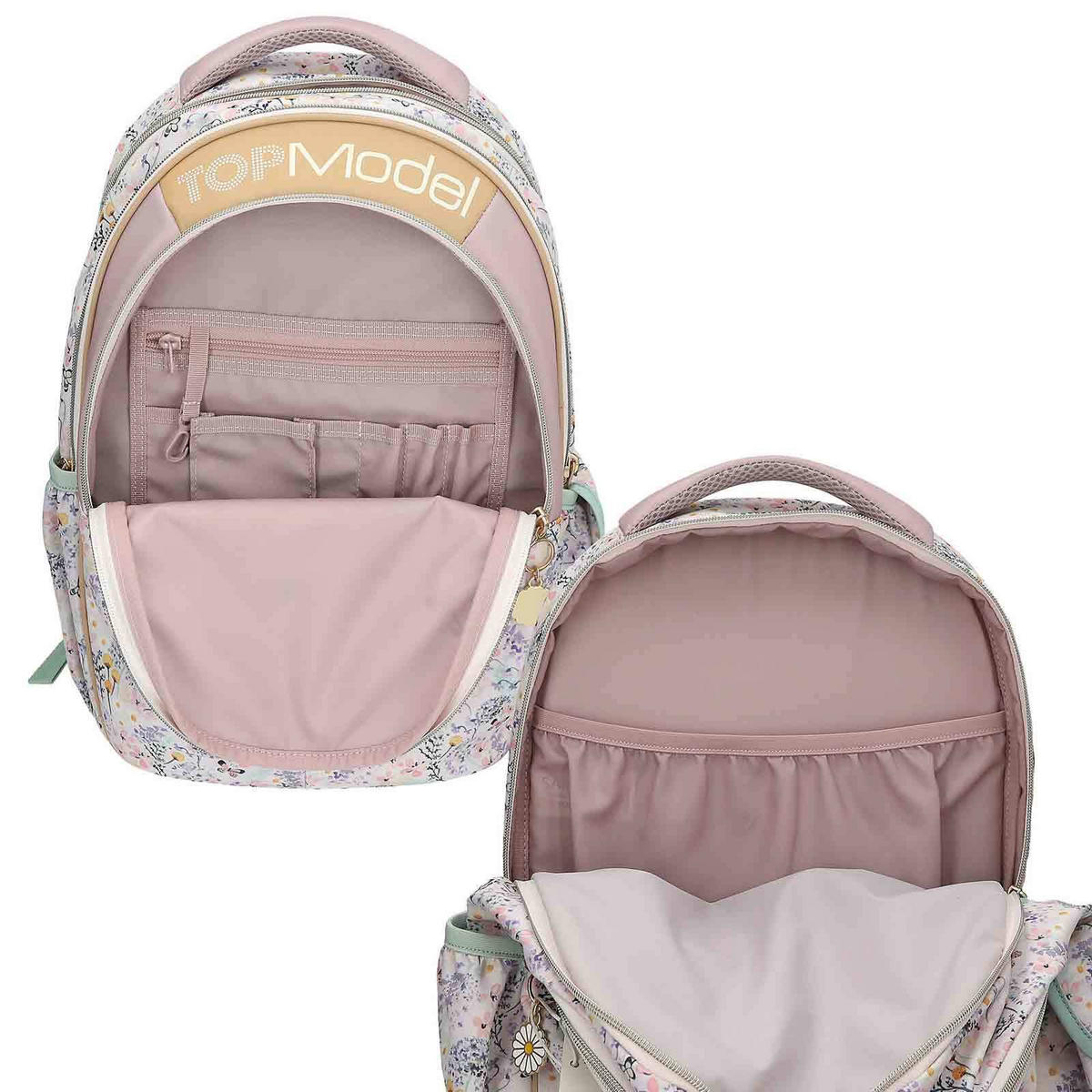 SCHULRUCKSACK SUMMER FEELING TOPModel bunt 23 x 34 x 43 cm - Multicolor, Textil (34/23cm) - Depesche Germany