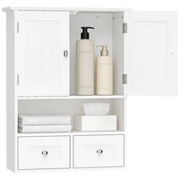 HÄNGESCHRANK Weiß 1 Stück - Weiß, Kunststoff (50.8/66/17.8cm) - GiPP