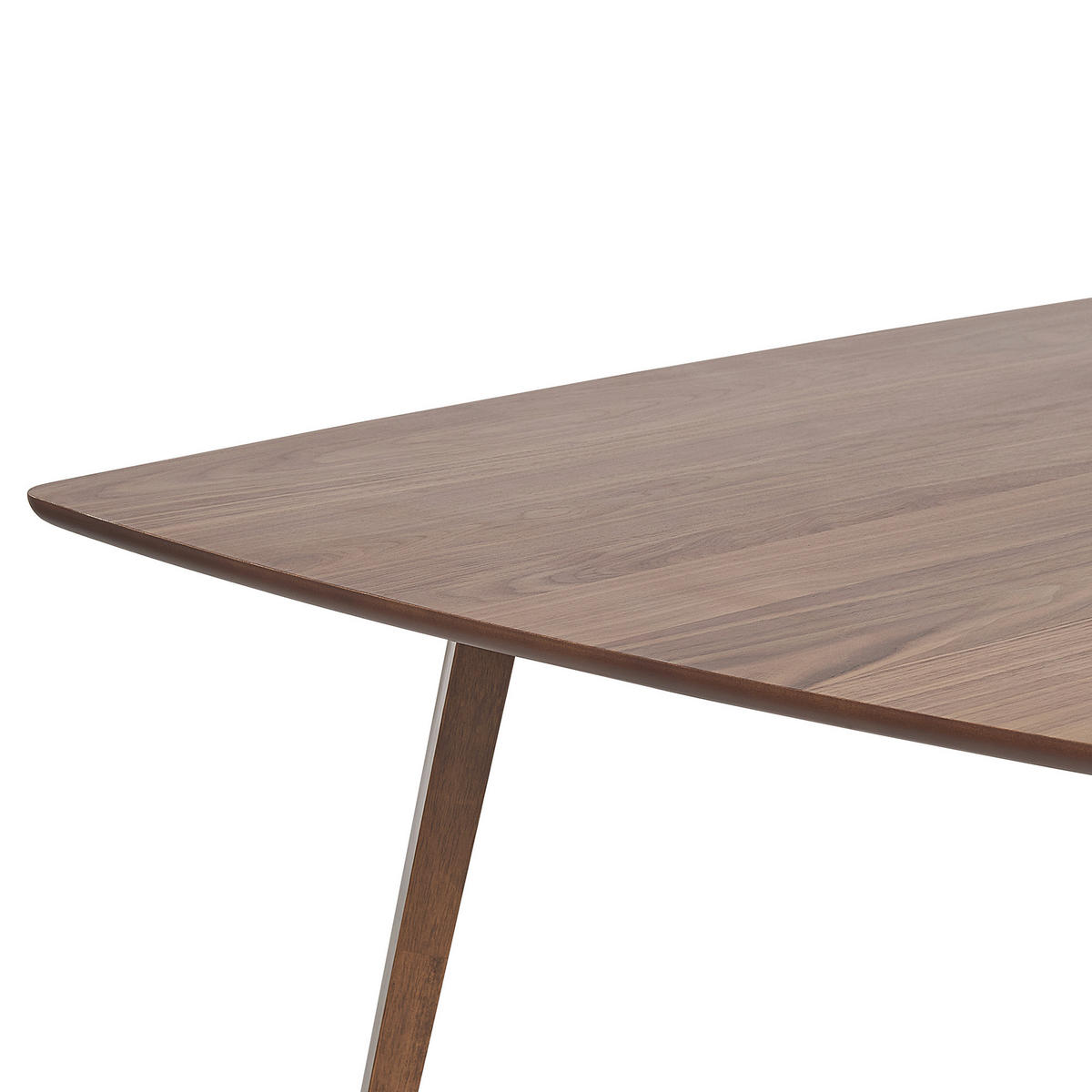 ESSTISCH 180/90/76 cm Dunkelbraun Rechteckig Huxter - Dunkelbraun, Holzwerkstoff (180/90/76cm) - Beliani
