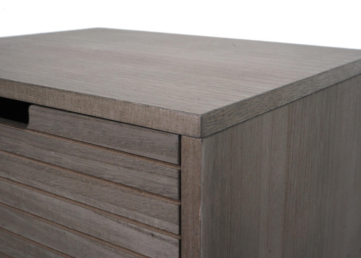 KOMMODE Grau, Braun - Braun/Grau, Holz (35/84/29cm) - MCW