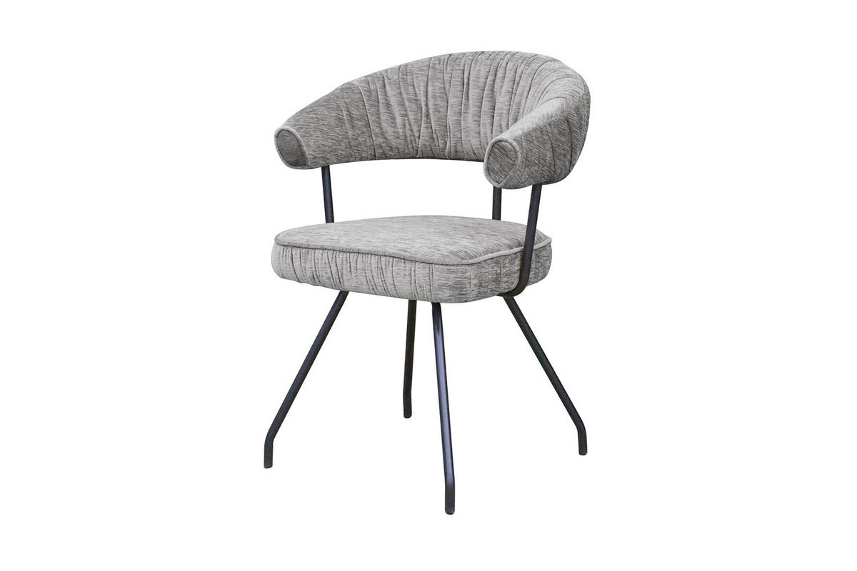 ESSZIMMERSTUHL RUNA Braun Webstoff - Hellbraun/Dunkelbraun, Kunststoff/Textil (60/82/59cm) - KAWOLA