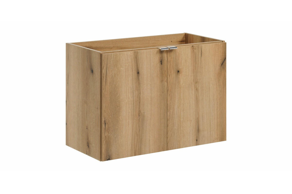 WASCHTISCHUNTERSCHRANK 80 cm 2Teile - Nova Oak N BM250 in Coast Evoke Oak - Eiche Wotan, Holz (80/57/40cm)