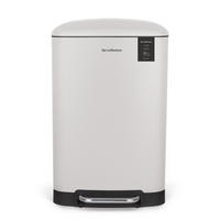 TRETMÜLLEIMER 20L - weiße Ausführung N°528 - Weiß, Metall (30/52.5/29cm) - Les Collectors
