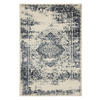 VINTAGE-TEPPICH Suki 120/170 cm - Blau/Creme, Kunststoff (120/170cm) - benuta