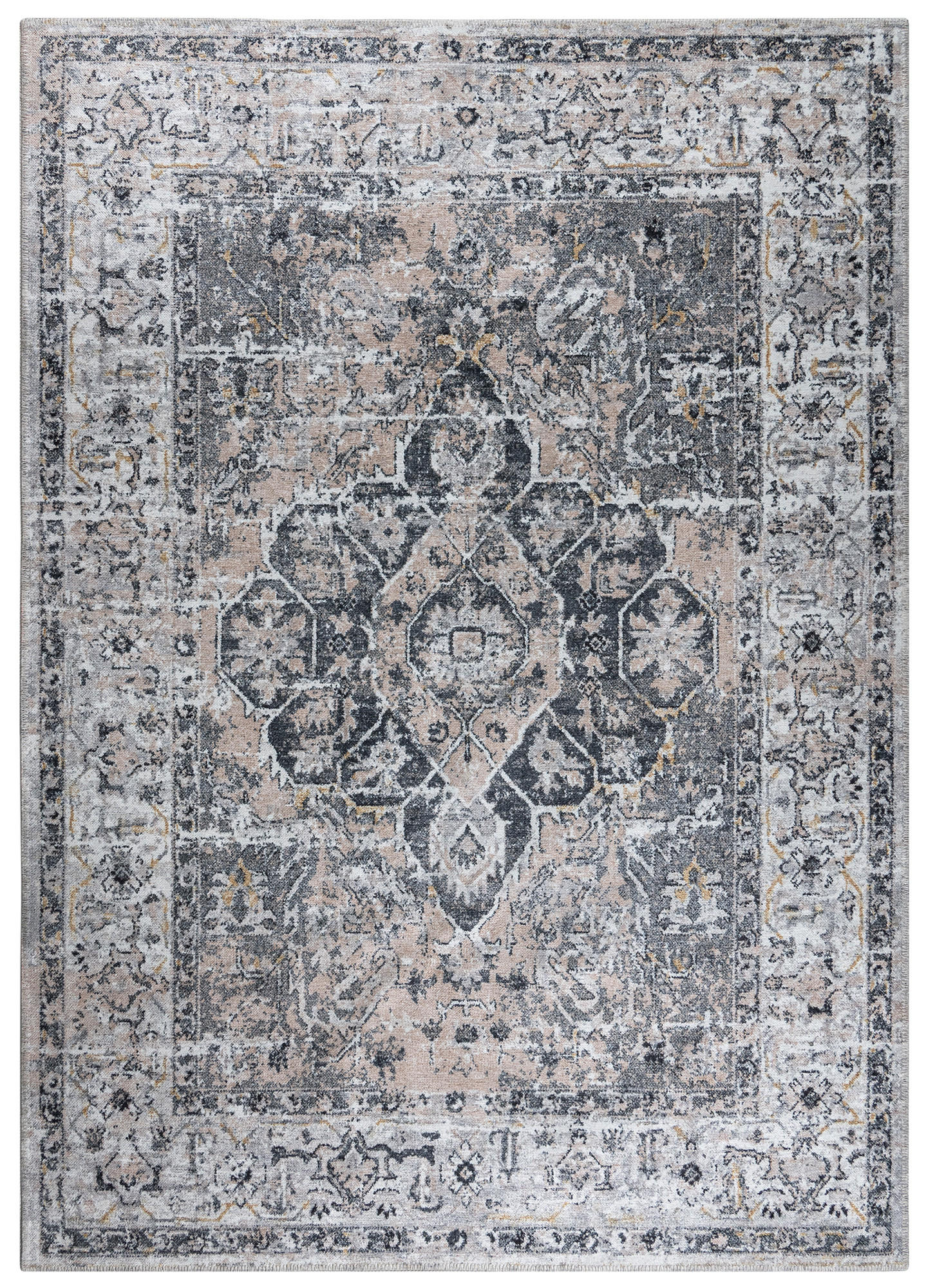 TEPPICH RITZ Dunkelgrau 300/400 cm - Dunkelgrau, Textil (300/400cm) - Tapiso