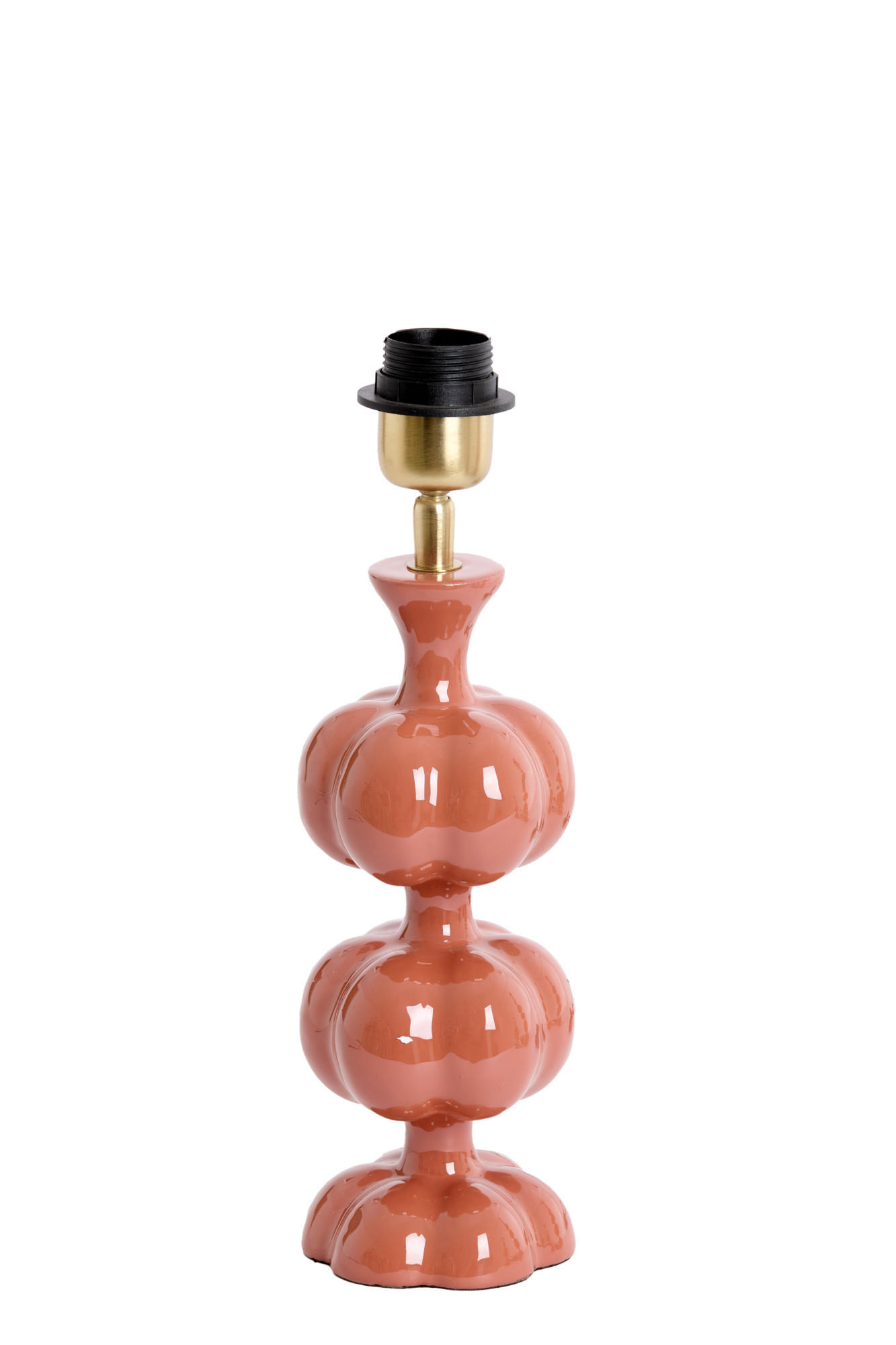 LAMPENFUSS Caldas Orange Ø10/29 cm - Orange, Metall (10/10/29cm) - Light & Living