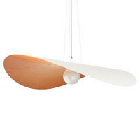 HÄNGELEUCHTE Piuma D90 - Kupferfarben, Metall (90/90/120cm) - Lumicom