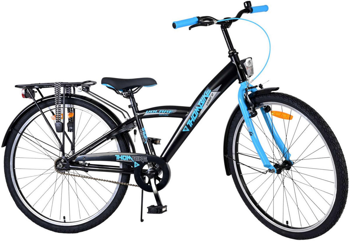 KINDERFAHRRAD Thornbike - Jungen - 26 Zoll - Rücktritt + Handbremse - Blau - Blau, Metall (77cm) - TPFSports