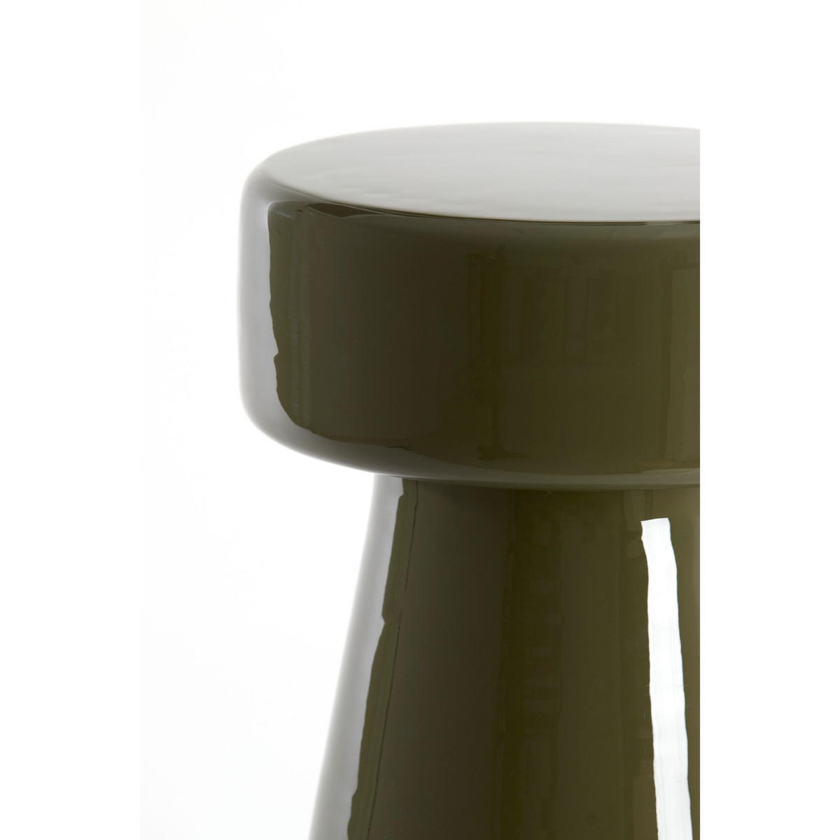 BEISTELLTISCH Dakwa Grün 29/29/47 cm - Grün, Metall (29/29/47cm) - Light & Living