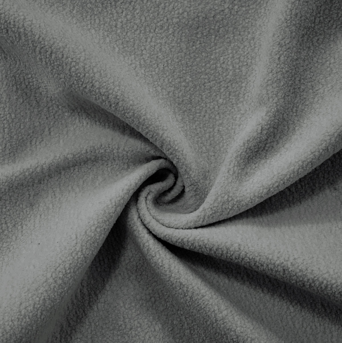 SOFA modular mit Tiefensitz Chenille Grey - Hellgrau, Kunststoff (77/81/406cm) - Meubliv