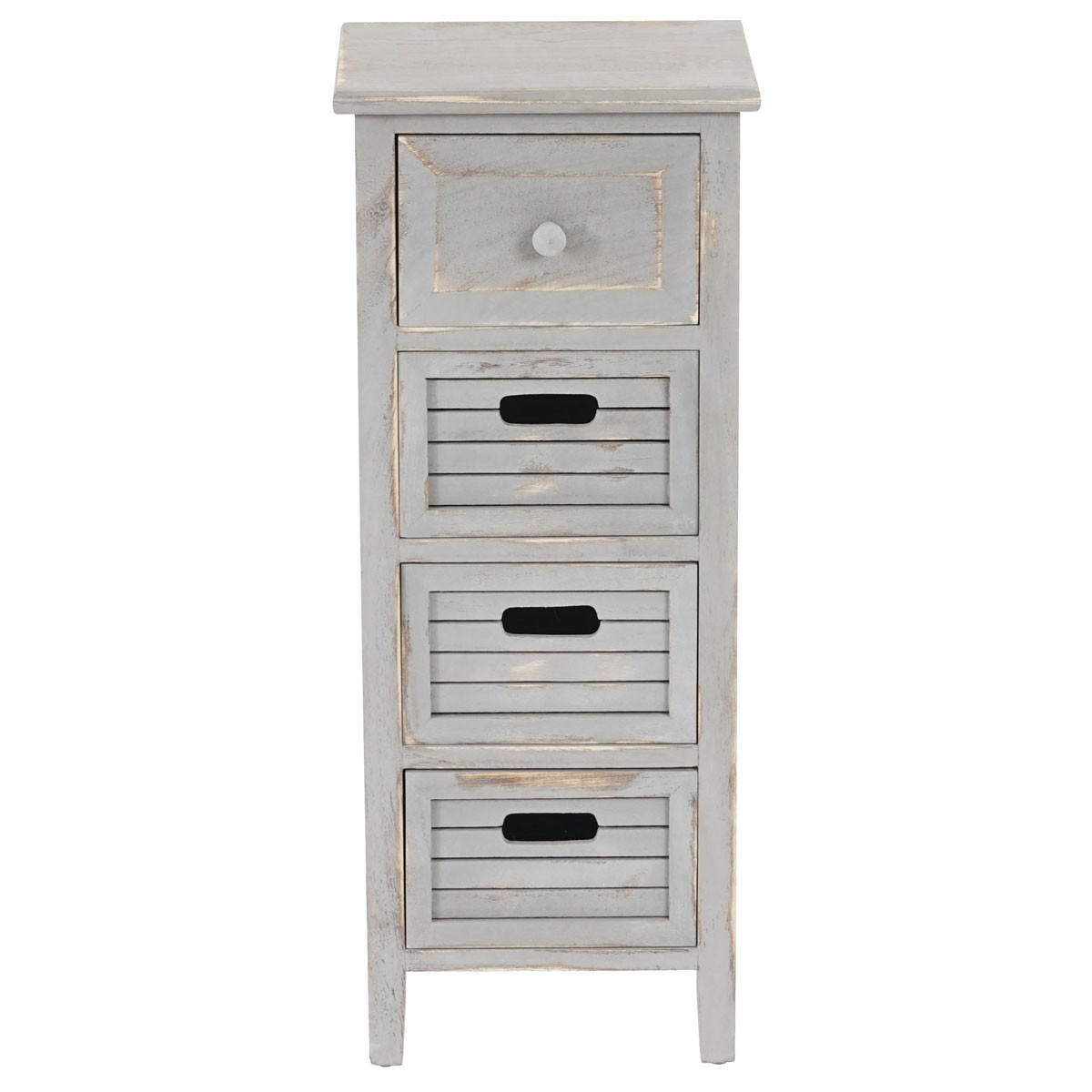 KOMMODE Grau - Grau, Holz (30/74/25cm) - MCW