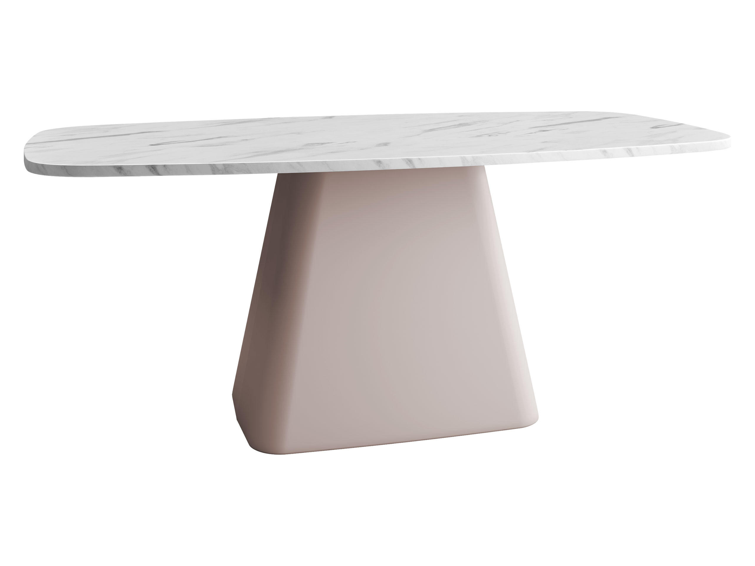 COUCHTISCH Noa Cashmere - Kaschmir/Weiß, Holzwerkstoff/Metall (60/120/48cm) - MIRJAN24