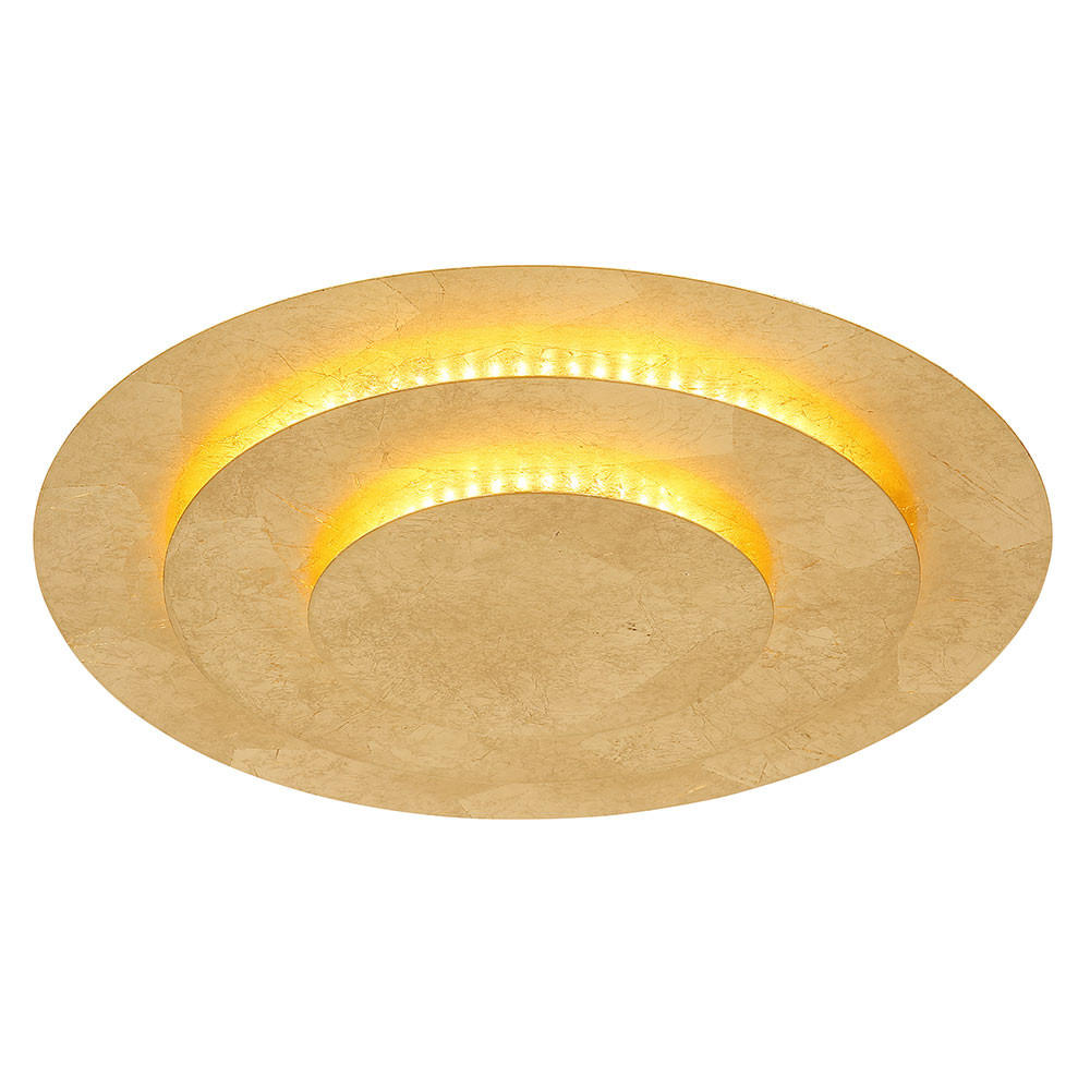 LED DECKENLEUCHTE Metall Gold - Goldfarben, Metall (4.7/4.7/4.7cm) - Globo Lighting