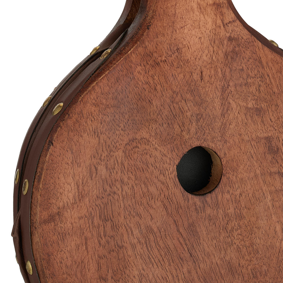 BLASEBALG - Braun, Holz/Kunststoff (21/47/4cm) - Relaxdays