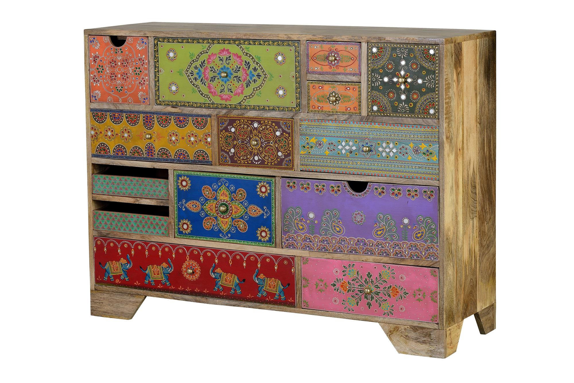 Giner y Colomer Kommode Chrom 40x90x120 cm