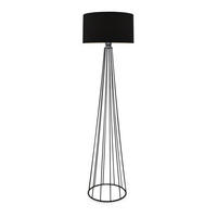 STEHLEUCHTE Neath - Schwarz, Metall (30/30/155cm) - lux.pro