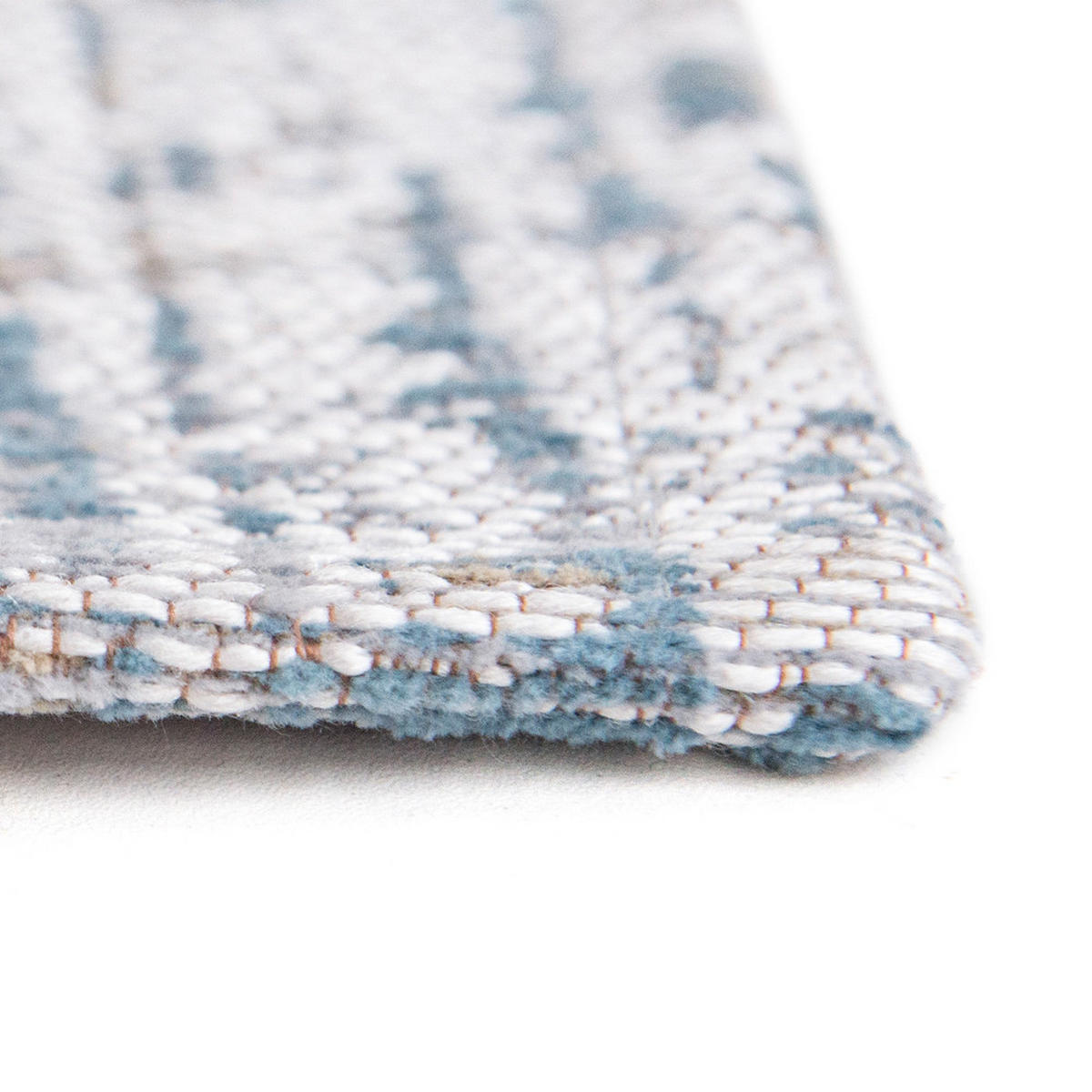 TEPPICH Long Island Blu Atlantic 240/340 cm - Blau, Textil (240/340cm) - Louis De Poortere