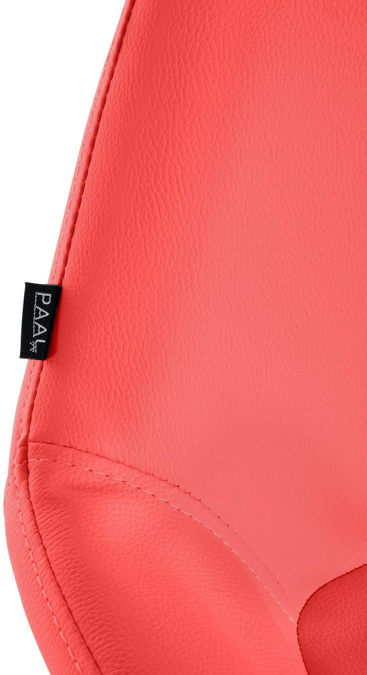 BARHOCKER Braga Gaslift 89-109 cm Rot - Rot, Leder (51/89/52cm) - furnicato