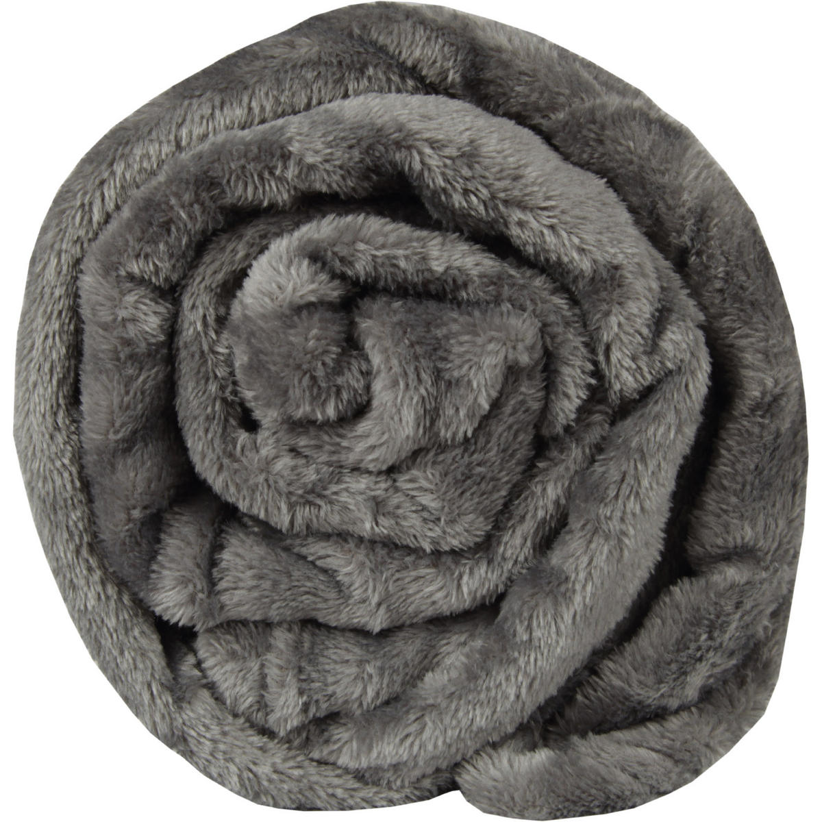 KUSCHELDECKE "Celina" Anthrazit 210x280 cm - Anthrazit, Textil (210/34cm)
