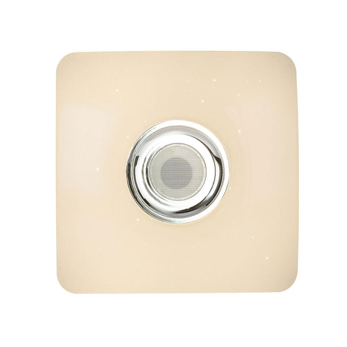 LED DECKENLEUCHTE Metall Weiß AYLEEN - Weiß, Metall (37/37/9cm) - Globo Lighting