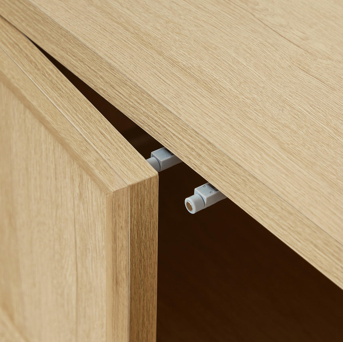 SIDEBOARD 160/40/80 cm Eiche aus MDF mit Tip-On-Mechanik - Eichefarben, Holzwerkstoff (40/80/160cm) - OKMYHOME