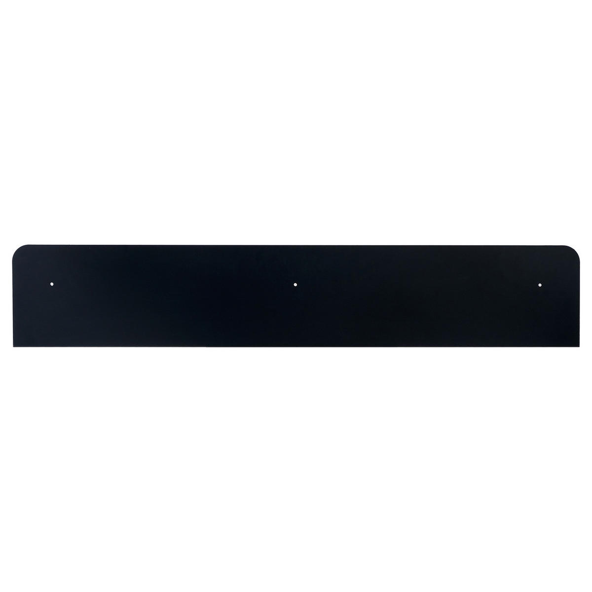 WANDBOARD - Eisen - Schwarz, Metall (80/15/15cm) - home24