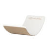 BALANCIERBRETT mit Filz für Kinder 80x30cm, Weiß Balance Board, Beige - Weiß, Holz (30/18/80cm) - MeowBaby