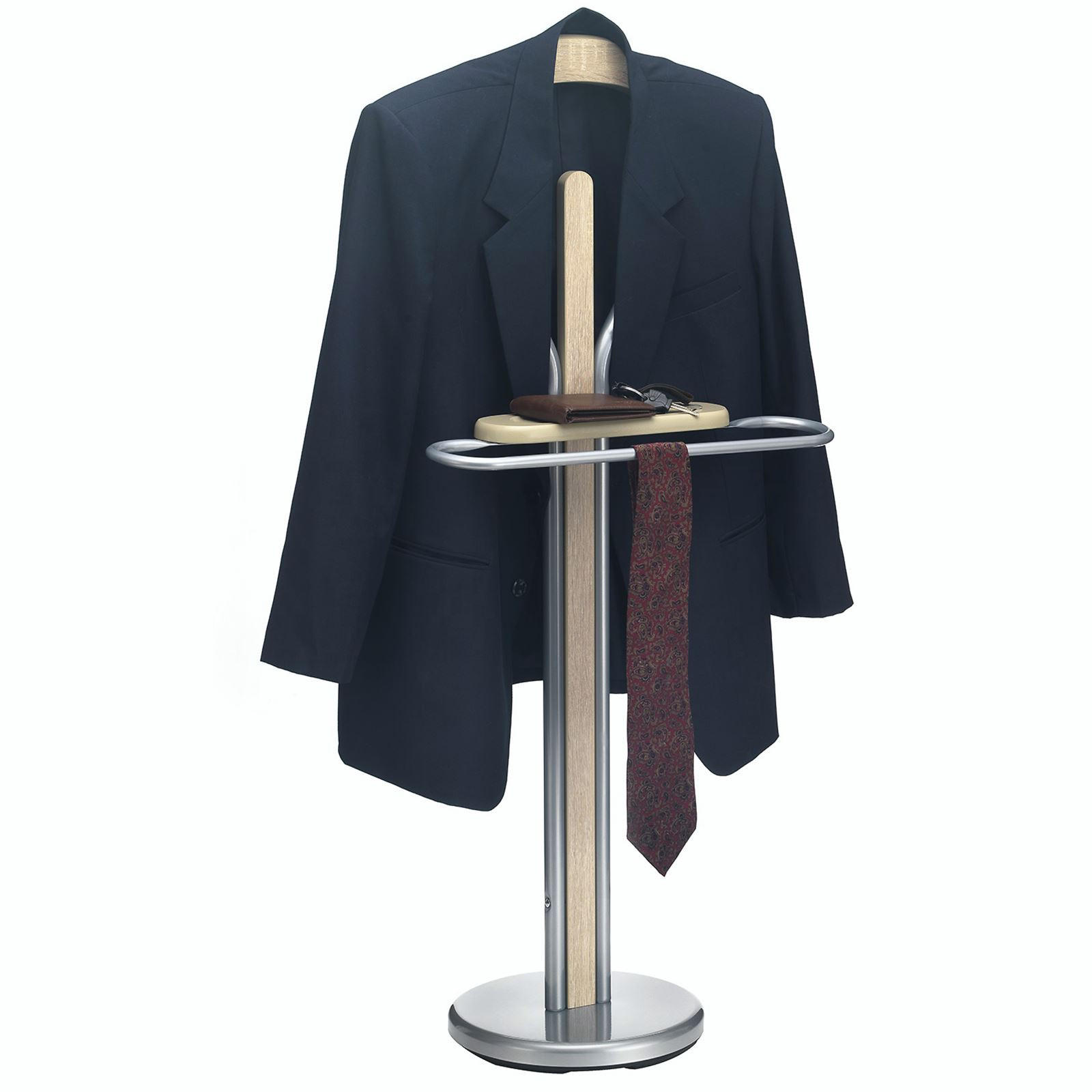 HERRENDIENER FABIO - Sonoma Eiche, Metall (45/108/30cm) - IDIMEX