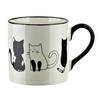 BECHER Cottello Schwarz 9x13x9 cm Keramik - Schwarz, Keramik (0.37L) - Mondex