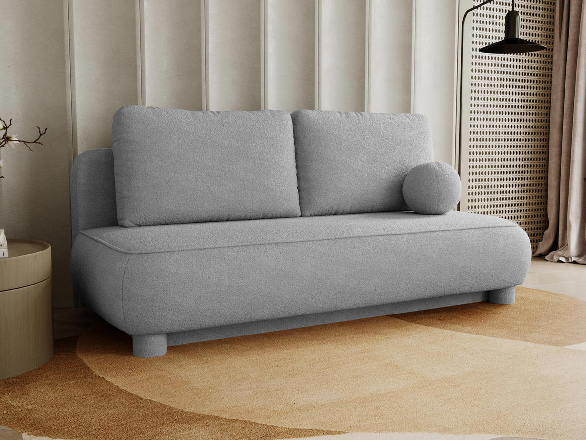 SCHLAFSOFA Gaja - Grau, Holz/Textil (209/96/96cm) - MIRJAN24