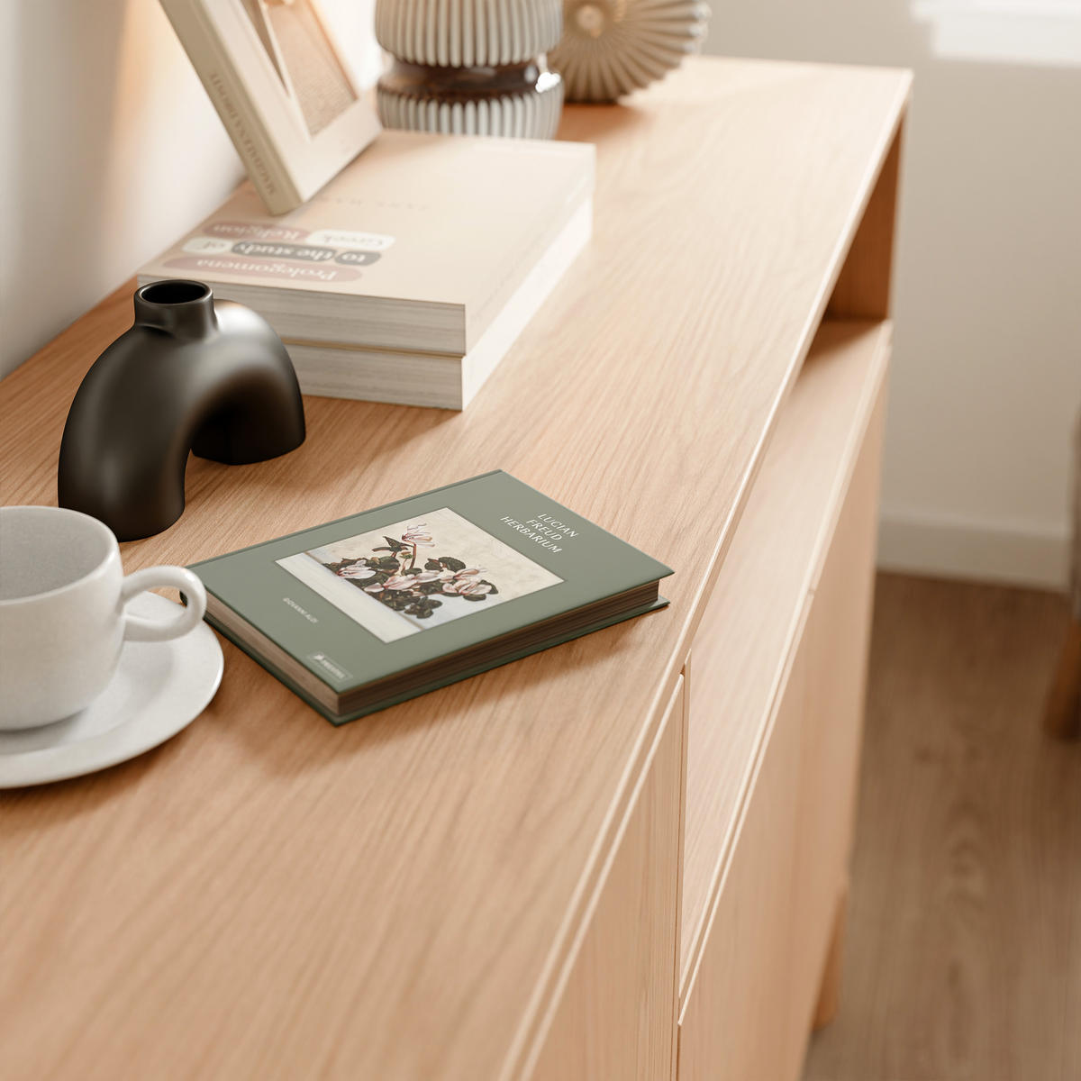 KOMMODE SENA 140 cm Eiche Bookmatch - Eichefarben, Holz/Holzwerkstoff (140/91.6/40.6cm) - Idohome