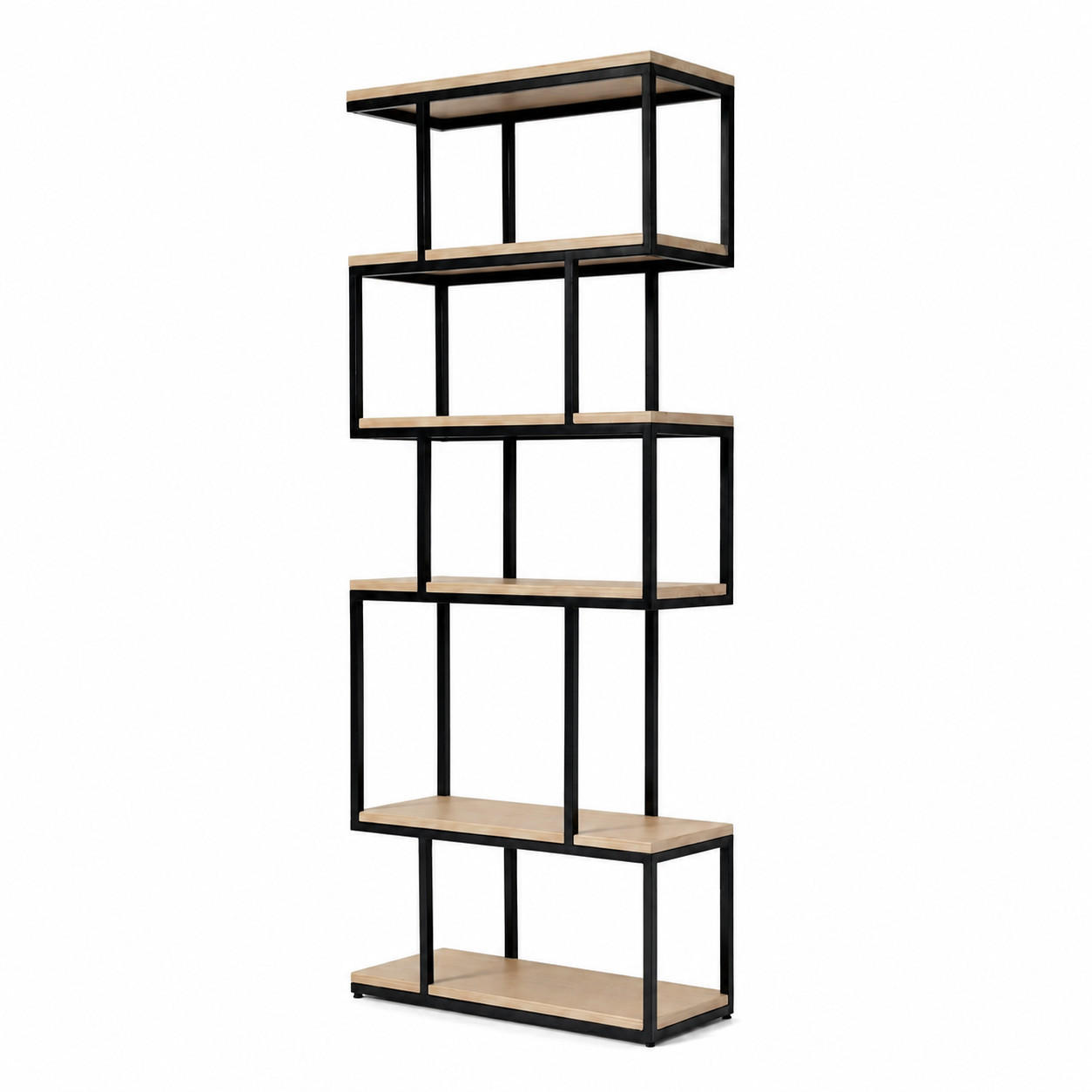 Woodek Bücherregal Beige 70x179x30 cm