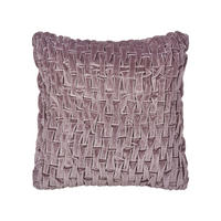 DEKOKISSEN Violett 45/45 cm Chirita - Violett, Textil (45/45/5cm) - Beliani