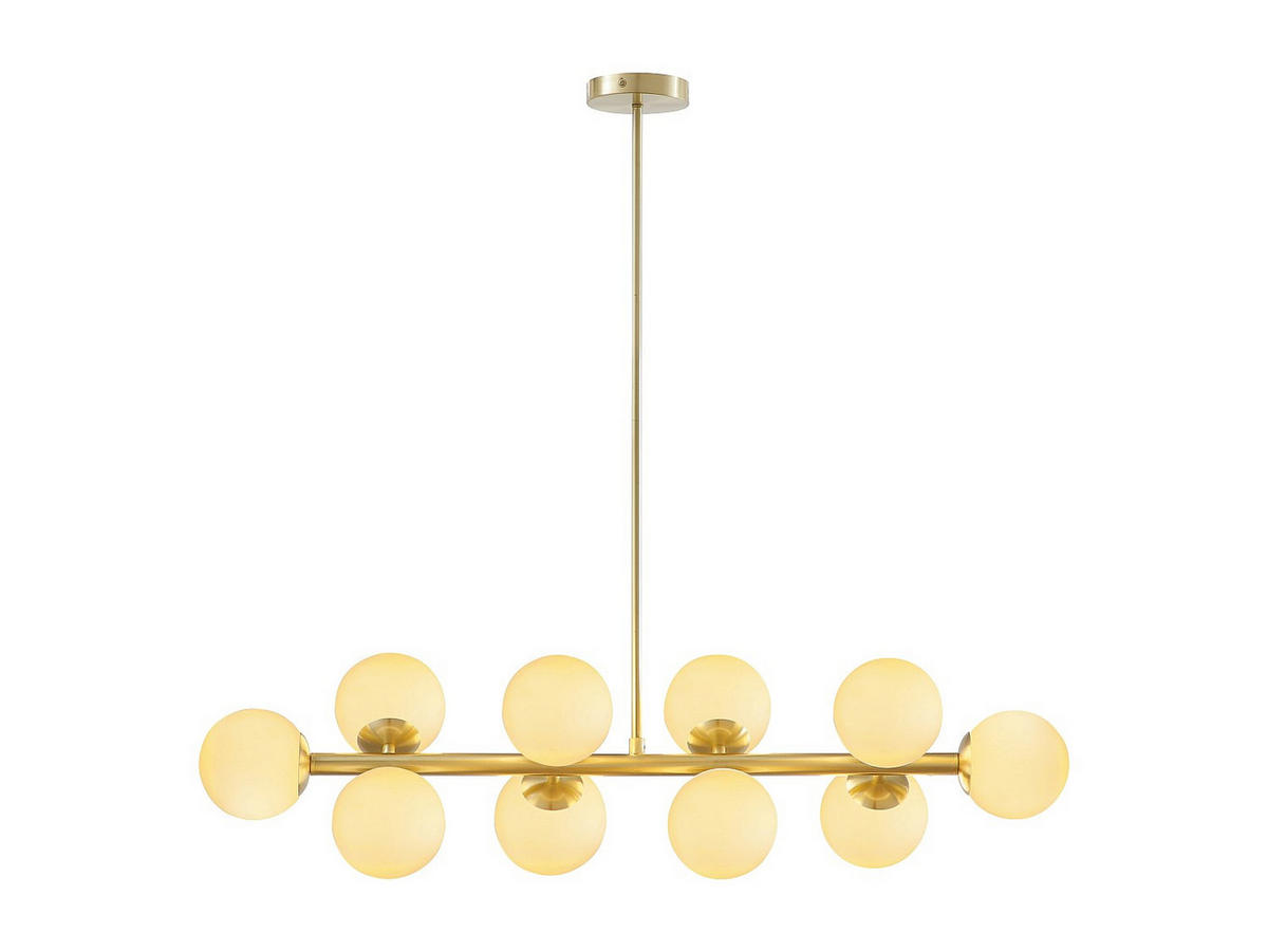 DECKENLEUCHTE - 94 cm x 23 cm - metall - goldfarben Sofia - Goldfarben, Metall (23/94/88cm) - Vente-Unique