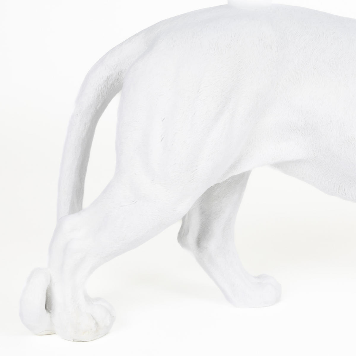 COUCHTISCH Dope As Hell Panter Weiß - Weiß, Naturmaterialien (90/40/42cm) - Bold Moneky