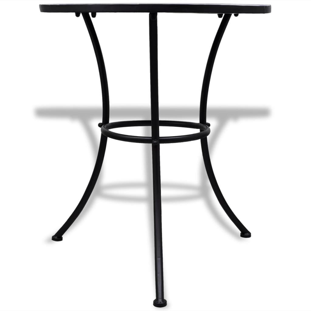 GARTENTISCH Tischar 60/70/60 cm - Blau, Naturmaterialien (60/60/70cm) - ZMH