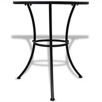 GARTENTISCH Tischar 60/70/60 cm - Blau, Naturmaterialien (60/60/70cm) - ZMH