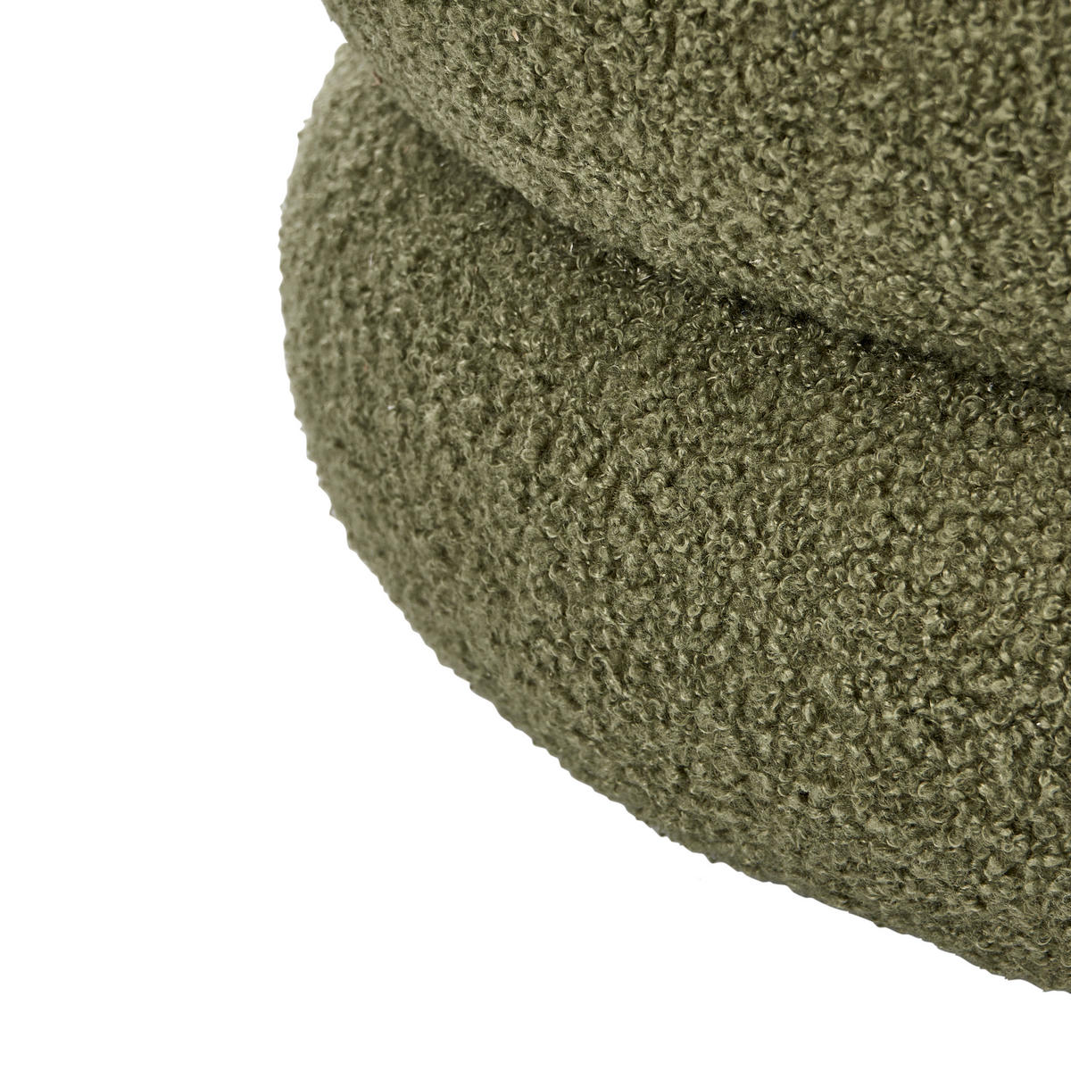 POUF Grün Sumpter - Grün, Textil (43/47/43cm) - Beliani