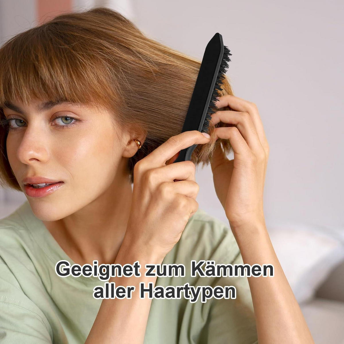 STYLING-SET 5-teiliges Set Haarbürsten und Kämme - Multicolor, Kunststoff (21.5/5/24cm)