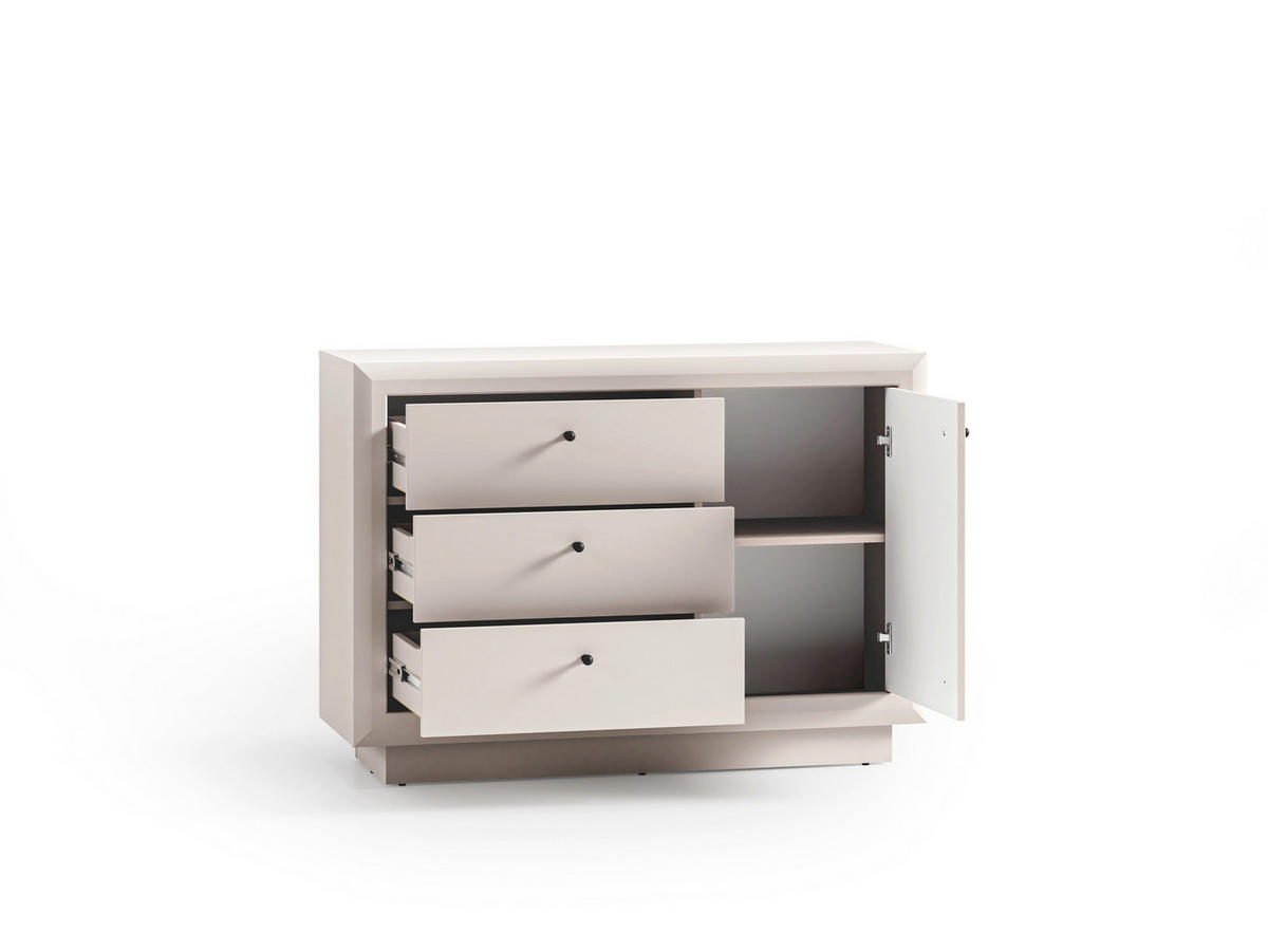 KOMMODE – SOLO 06 – 120 cm – Solo – Kaschmir - Kaschmir, Holzwerkstoff (120/85/40cm) - hi-markt