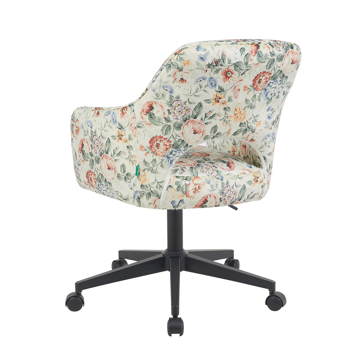 BÜROSTUHL Mika-Ilvy 2er-Set - Multicolor/Schwarz, Textil/Metall (60/84/65cm) - DUBI Möbel
