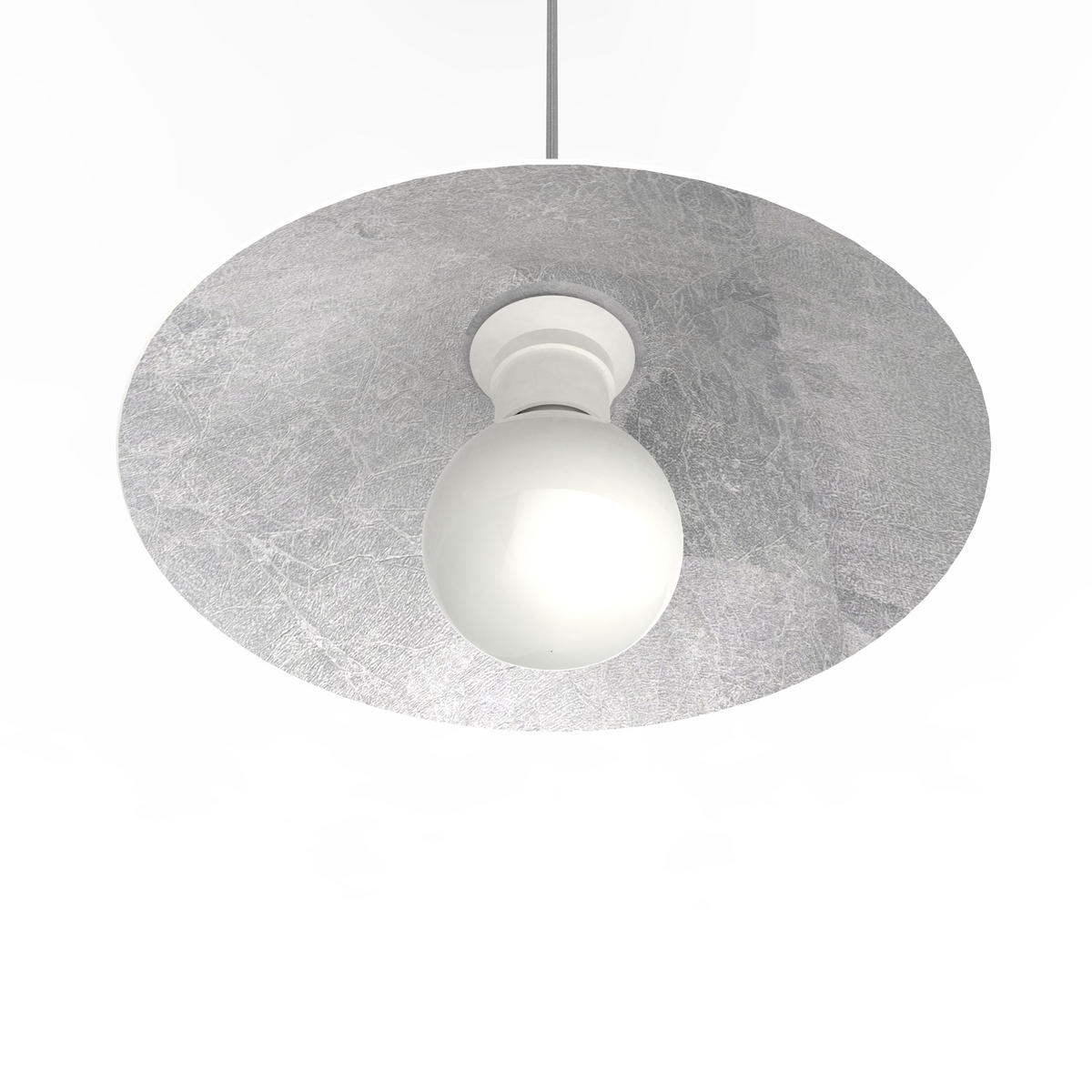 HÄNGELEUCHTE - Weiß, Metall (25/25/10cm) - Lumicom