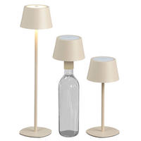 LED Tischlampe 3 in 1 Beige max. 45cm hoch - Beige, Metall (11/11/45cm) - Northpoint